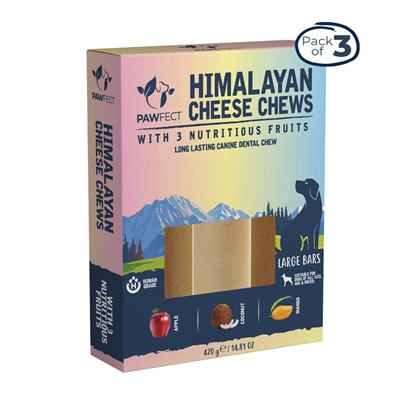 Pawfect Himalaya Yaki Oste Ben med Mixed Fruit LARGE 3 x 140g
